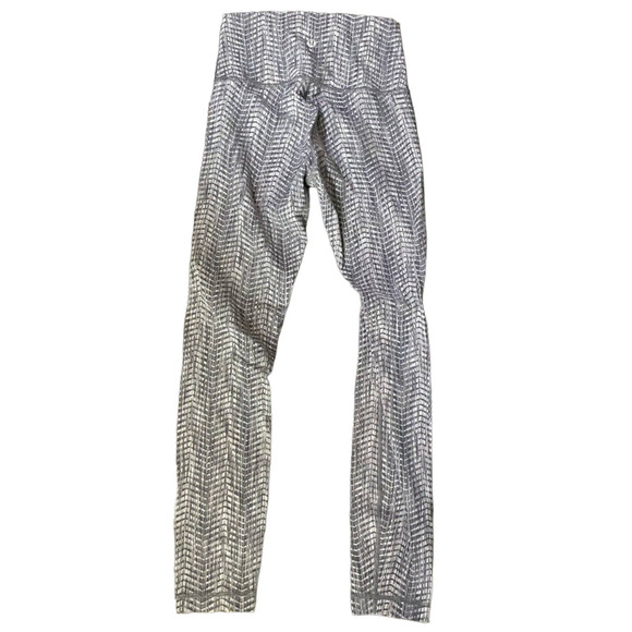 Lululemon Luon Wunder Under Hi-Rise 7/8 25" Arrow Jacquard Battleship Leggings 4 - Picture 2 of 11